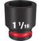 Milwaukee Tool Accessories Milwaukee SHOCKWAVE™ Impact Duty™ 1/2" Drive 1-1/16" Standard 6 Point Socket