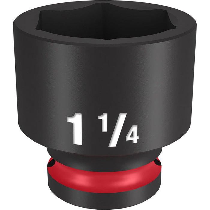 Milwaukee Tool Accessories Milwaukee SHOCKWAVE™ Impact Duty™ 1/2" Drive 1-1/4" Standard 6 Point Socket