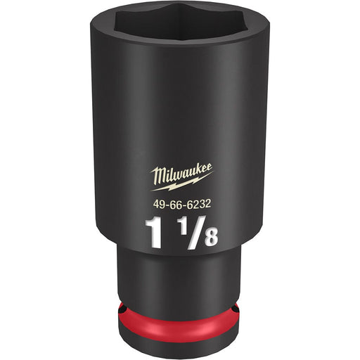 Milwaukee Tool Accessories Milwaukee SHOCKWAVE™ Impact Duty™ 1/2" Drive 1-1/8" Deep 6 Point Socket