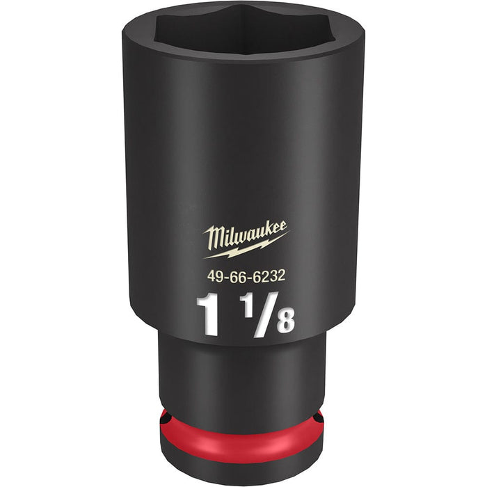 Milwaukee Tool Accessories Milwaukee SHOCKWAVE™ Impact Duty™ 1/2" Drive 1-1/8" Deep 6 Point Socket