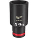 Milwaukee Tool Accessories Milwaukee SHOCKWAVE™ Impact Duty™ 1/2" Drive 1-3/16" Deep 6 Point Socket