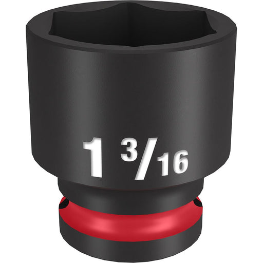 Milwaukee Tool Accessories Milwaukee SHOCKWAVE™ Impact Duty™ 1/2" Drive 1-3/16" Standard 6 Point Socket