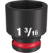 Milwaukee Tool Accessories Milwaukee SHOCKWAVE™ Impact Duty™ 1/2" Drive 1-3/16" Standard 6 Point Socket