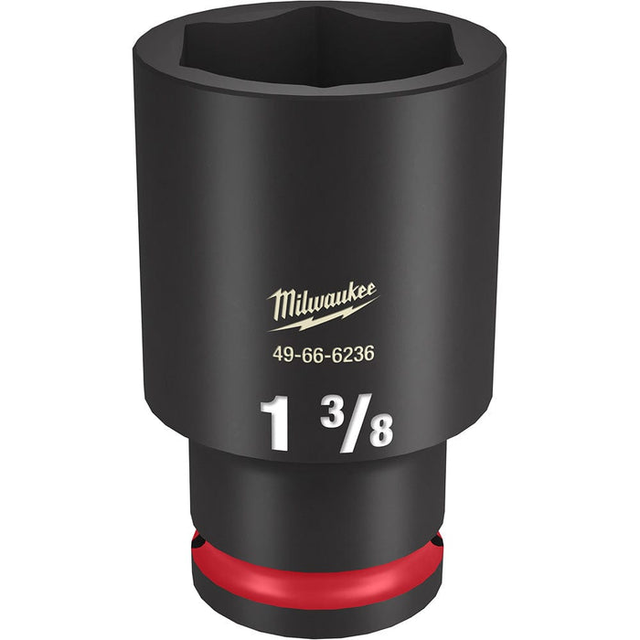 Milwaukee Tool Accessories Milwaukee SHOCKWAVE™ Impact Duty™ 1/2" Drive 1-3/8" Deep 6 Point Socket