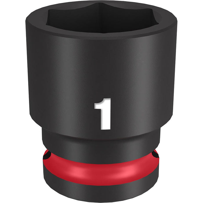 Milwaukee Tool Accessories Milwaukee SHOCKWAVE™ Impact Duty™ 1/2" Drive 1" Standard 6 Point Socket