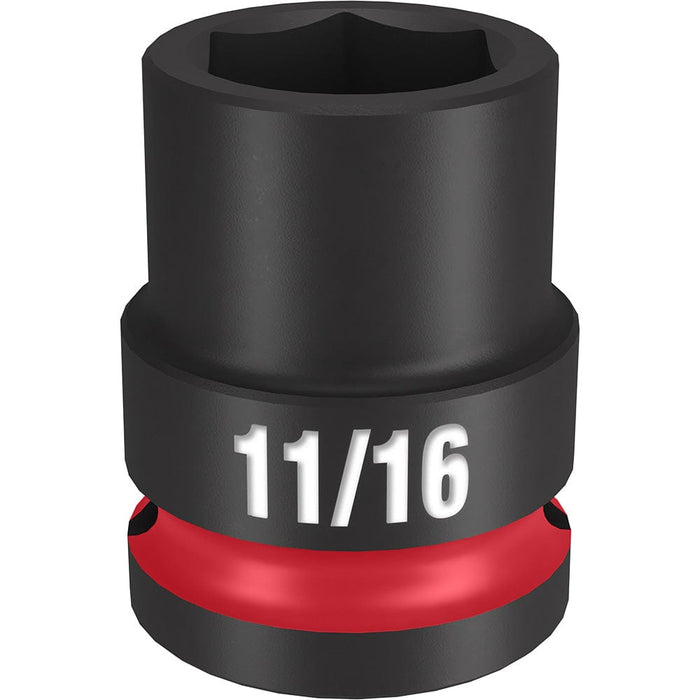 Milwaukee Tool Accessories Milwaukee SHOCKWAVE™ Impact Duty™ 1/2" Drive 11/16" Standard 6 Point Socket