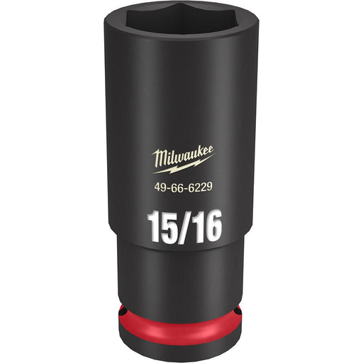 Milwaukee Tool Accessories Milwaukee SHOCKWAVE™ Impact Duty™ 1/2" Drive 15/16" Deep 6 Point Socket