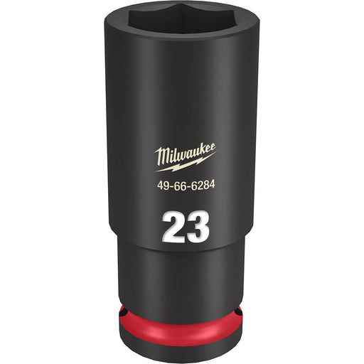 Milwaukee Tool Accessories Milwaukee SHOCKWAVE™ Impact Duty™ 1/2" Drive 23MM Deep 6 Point Socket