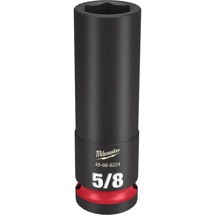 Milwaukee Tool Accessories Milwaukee SHOCKWAVE™ Impact Duty™ 1/2" Drive 5/8" Deep 6 Point Socket