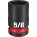 Milwaukee Tool Accessories Milwaukee SHOCKWAVE™ Impact Duty™ 1/2" Drive 5/8" Standard 6 Point Socket