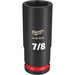 Milwaukee Tool Accessories Milwaukee SHOCKWAVE™ Impact Duty™ 1/2" Drive 7/8" Deep 6 Point Socket