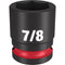 Milwaukee Tool Accessories Milwaukee SHOCKWAVE™ Impact Duty™ 1/2" Drive 7/8" Standard 6 Point Socket