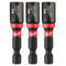 Milwaukee Tool Accessories Milwaukee SHOCKWAVE Impact Duty™ 1/4” x 1-7/8” Magnetic Nut Driver 3PK