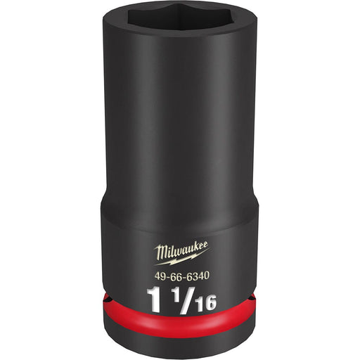 Milwaukee Tool Accessories Milwaukee SHOCKWAVE™ Impact Duty™ 3/4" Drive 1-1/16" Deep 6 Point Socket