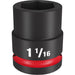 Milwaukee Tool Accessories Milwaukee SHOCKWAVE™ Impact Duty™ 3/4" Drive 1-1/16" Standard 6 Point Socket