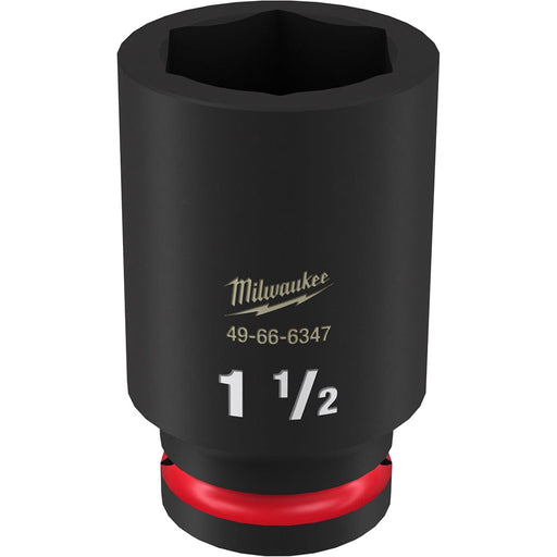 Milwaukee Tool Accessories Milwaukee SHOCKWAVE™ Impact Duty™ 3/4" Drive 1-1/2" Deep 6 Point Socket