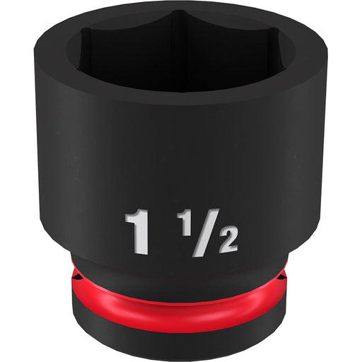 Milwaukee Tool Accessories Milwaukee SHOCKWAVE™ Impact Duty™ 3/4" Drive 1-1/2" Standard 6 Point Socket