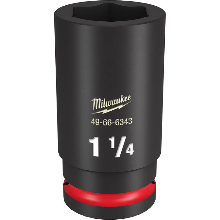 Milwaukee Tool Accessories Milwaukee SHOCKWAVE™ Impact Duty™ 3/4" Drive 1-1/4" Deep 6 Point Socket