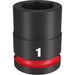 Milwaukee Tool Accessories Milwaukee SHOCKWAVE™ Impact Duty™ 3/4" Drive 1" Standard 6 Point Socket