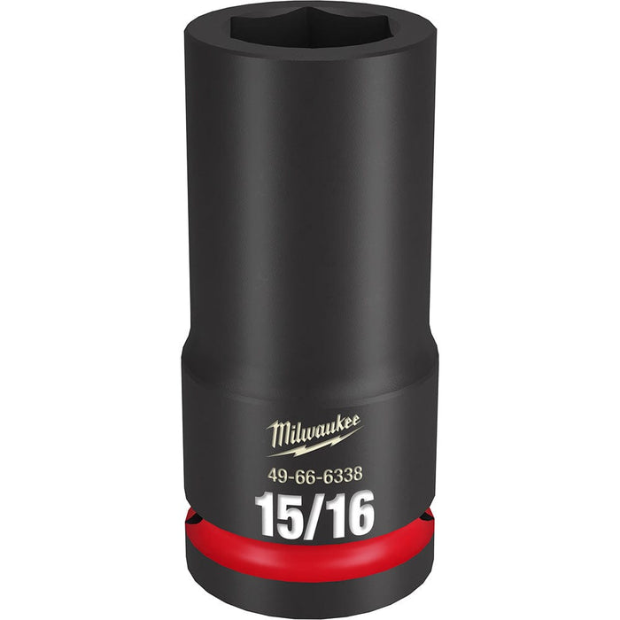 Milwaukee Tool Accessories Milwaukee SHOCKWAVE™ Impact Duty™ 3/4" Drive 15/16" Deep 6 Point Socket