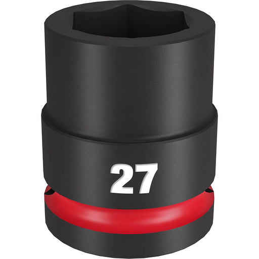 Milwaukee Tool Accessories Milwaukee SHOCKWAVE™ Impact Duty™ 3/4" Drive 27MM Standard 6 Point Socket