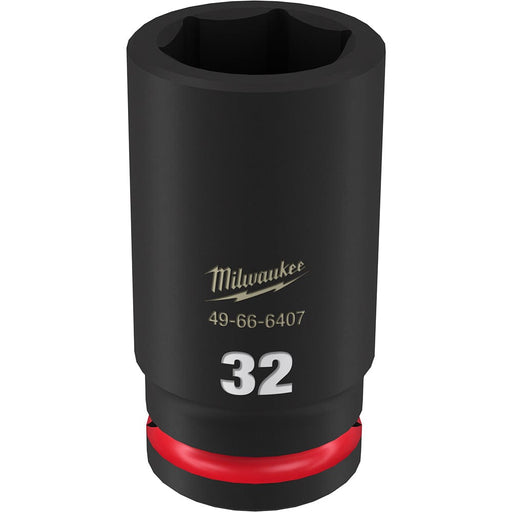 Milwaukee Tool Accessories Milwaukee SHOCKWAVE™ Impact Duty™ 3/4" Drive 32MM Deep 6 Point Socket