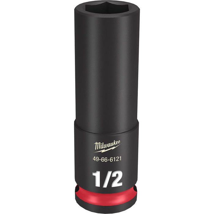 Milwaukee Tool Accessories Milwaukee SHOCKWAVE™ Impact Duty™ 3/8" Drive 1/2" Deep 6 Point Socket