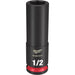 Milwaukee Tool Accessories Milwaukee SHOCKWAVE™ Impact Duty™ 3/8" Drive 1/2" Deep 6 Point Socket