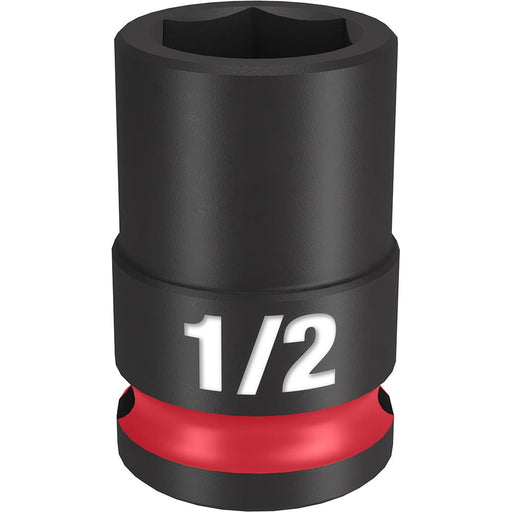 Milwaukee Tool Accessories Milwaukee SHOCKWAVE™ Impact Duty™ 3/8" Drive 1/2" Standard 6 Point Socket