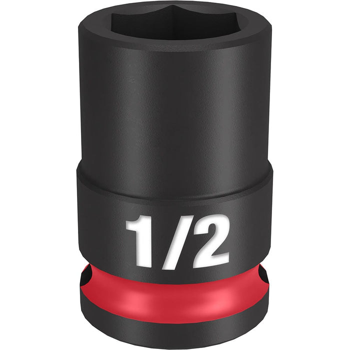 Milwaukee Tool Accessories Milwaukee SHOCKWAVE™ Impact Duty™ 3/8" Drive 1/2" Standard 6 Point Socket