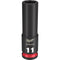 Milwaukee Tool Accessories Milwaukee SHOCKWAVE™ Impact Duty™ 3/8" Drive 11MM Deep 6 Point Socket