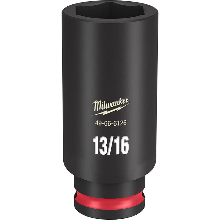 Milwaukee Tool Accessories Milwaukee SHOCKWAVE™ Impact Duty™ 3/8" Drive 13/16" Deep 6 Point Socket