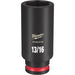 Milwaukee Tool Accessories Milwaukee SHOCKWAVE™ Impact Duty™ 3/8" Drive 13/16" Deep 6 Point Socket