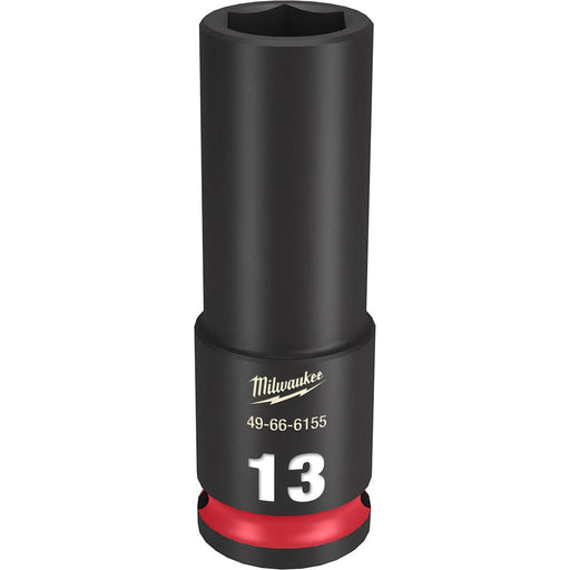 Milwaukee Tool Accessories Milwaukee SHOCKWAVE™ Impact Duty™ 3/8" Drive 13MM Deep 6 Point Socket