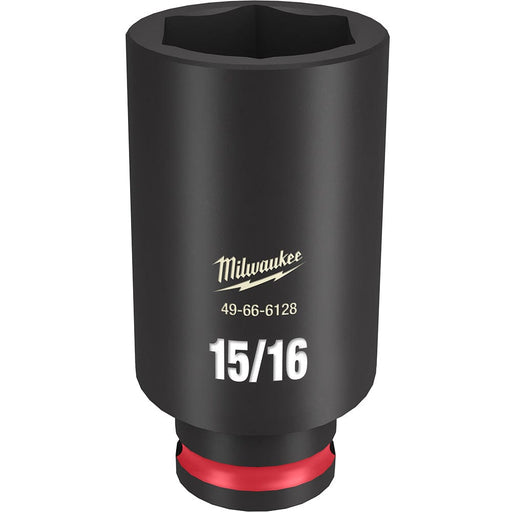 Milwaukee Tool Accessories Milwaukee SHOCKWAVE™ Impact Duty™ 3/8" Drive 15/16" Deep 6 Point Socket