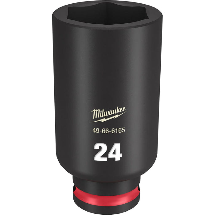 Milwaukee Tool Accessories Milwaukee SHOCKWAVE™ Impact Duty™ 3/8" Drive 24MM Deep 6 Point Socket