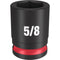 Milwaukee Tool Accessories Milwaukee SHOCKWAVE™ Impact Duty™ 3/8" Drive 5/8" Standard 6 Point Socket