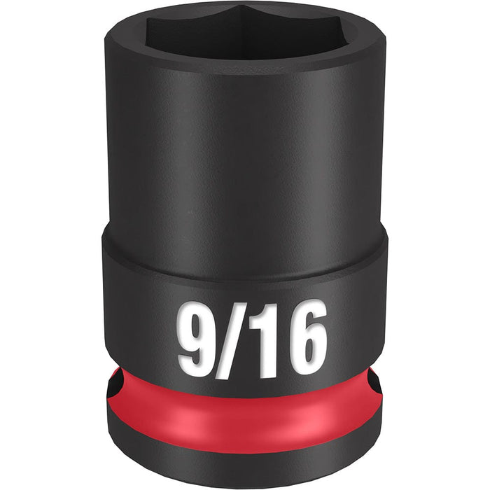 Milwaukee Tool Accessories Milwaukee SHOCKWAVE™ Impact Duty™ 3/8" Drive 9/16" Standard 6 Point Socket