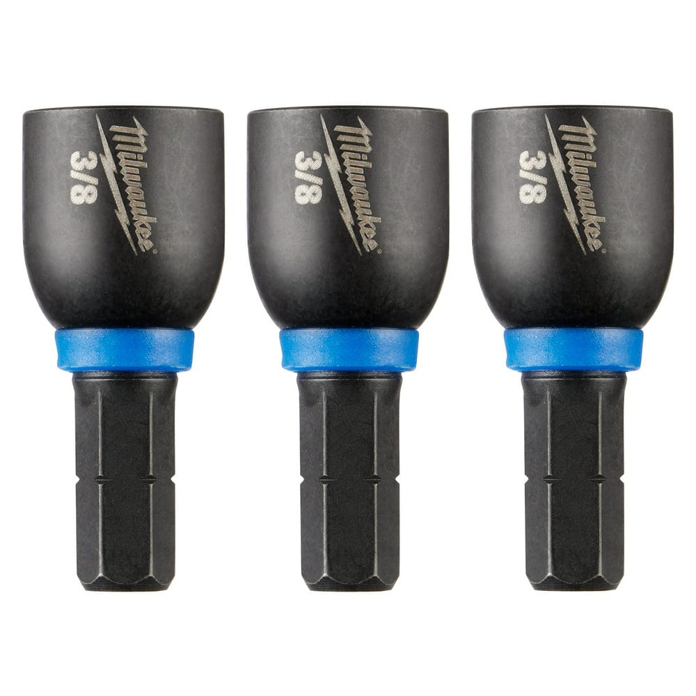 Milwaukee Tool Accessories Milwaukee SHOCKWAVE Impact Duty™ 3/8” Insert Magnetic Nut Driver 3PK