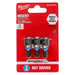 Milwaukee Tool Accessories Milwaukee SHOCKWAVE Impact Duty™ 3/8” Insert Magnetic Nut Driver 3PK