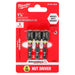 Milwaukee Tool Accessories Milwaukee SHOCKWAVE Impact Duty™ 5/16” x 1-7/8” Magnetic Nut Driver 3PK