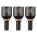 Milwaukee Tool Accessories Milwaukee SHOCKWAVE Impact Duty™ 7/16” Insert Magnetic Nut Driver 3PK