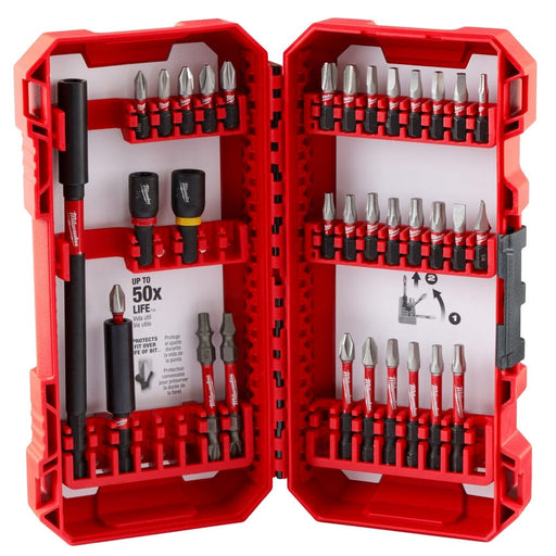 Milwaukee Tool Power Tools Accessories Milwaukee SHOCKWAVE Impact Duty™ Driver Bit Set - 34PC