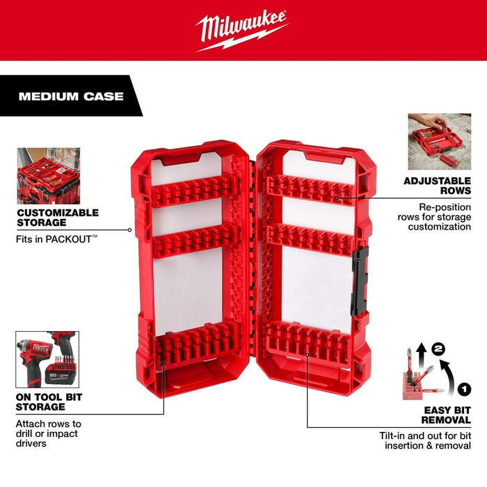 Milwaukee Tool Power Tools Accessories Milwaukee SHOCKWAVE Impact Duty™ Driver Bit Set - 34PC