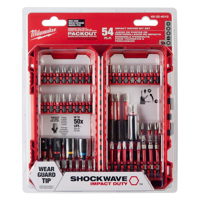 Milwaukee Tool Milwaukee SHOCKWAVE Impact Duty™ Driver Bit Set - 54PC