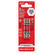 Milwaukee Tool Power Tools Accessories Milwaukee SHOCKWAVE Impact Duty™ PH2/SQ2/T25 Double Ended Bits 3PC