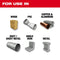 Milwaukee Tool Milwaukee SHOCKWAVE Impact Duty™ RED HELIX™ Titanium Drill Bit Set – 23PC