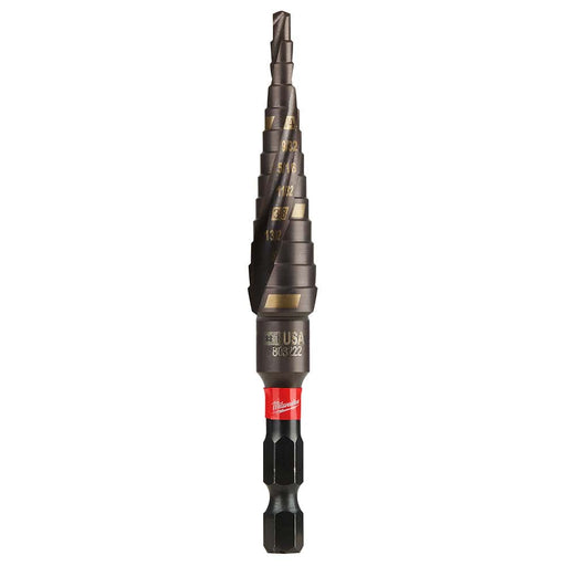 Milwaukee Tool Power Tools Accessories Milwaukee SHOCKWAVE™ Impact Duty™ Step Bit #1 1/8 - 1/2 in.