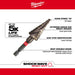 Milwaukee Tool Power Tools Accessories Milwaukee SHOCKWAVE™ Impact Duty™ Step Bit #3 3/16 - 3/4 in.