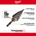 Milwaukee Tool Power Tools Accessories Milwaukee SHOCKWAVE™ Impact Duty™ Step Bit #9 7/8 in. &1-1/8 in.